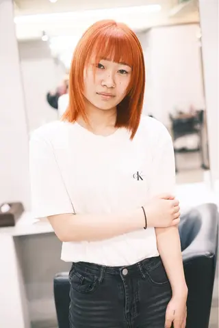 ショート カラー ヘアアレンジ 個性爆弾💣 ダブルカラー/ゆかのヘアスタイル