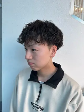 パーマ メンズ 🦋女子ウケメンズ パーマYUI🦋のヘアスタイル