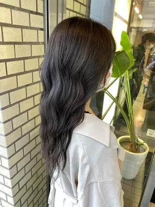 セミロング 韓国風スタイル 🍓MIZUKI🍓のヘアスタイル