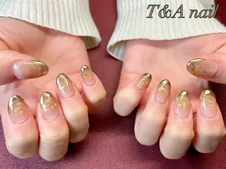 ミディアム ネイル T&A nailのネイルデザイン