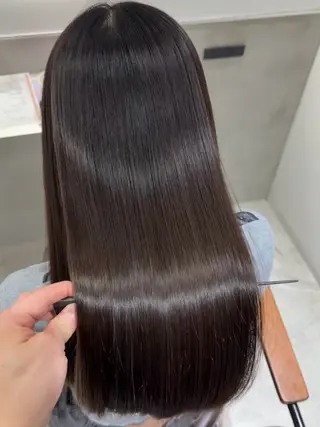 セミロング 銀座No.1髪質改善 縮毛矯正/本木のヘアスタイル