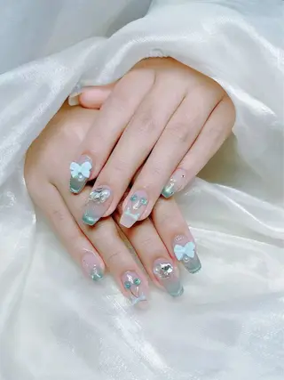 ネイル ラベンダー💖日暮里 ルル💖ネイルのネイルデザイン