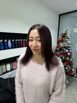 カラー ルイ☆【ボブ/メンズ /酸性ストレート】のヘアスタイル