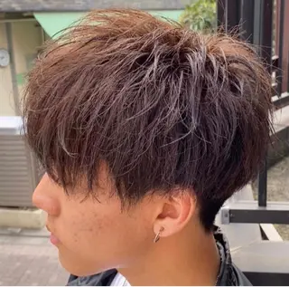 メンズ 海外レイヤー鯉渕 【海外風メンズも◎】のヘアスタイル