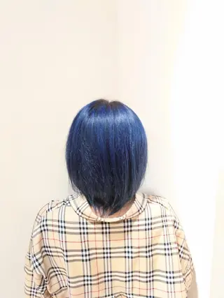 ミディアム カラー iss所属・メンズ/パーマ特化 /波巻き/林洋平のヘアスタイル