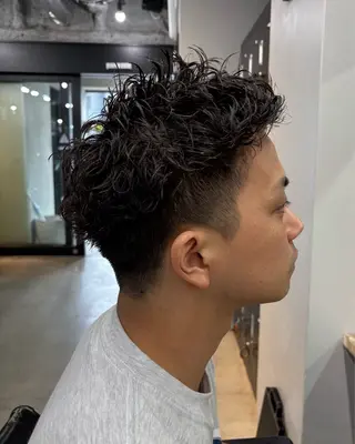 ショート パーマ メンズ 💈メンズ特化💈 テッペイのヘアスタイル