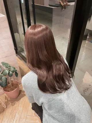 セミロング 似合わせ/ベージュ /レイヤー/りほ🤍のヘアスタイル