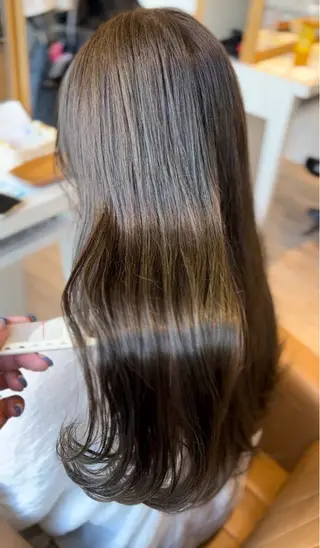 ロング カラー yui🥀/ボブ /ブリーチなしカラーのヘアスタイル