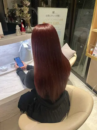 ロング カインド所属・🤍KIND 堀川留加🤍のヘアスタイル