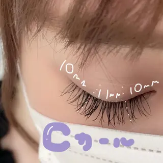 マツエク・マツパ 𝐥𝐢𝐞𝐧所属・𝐥𝐢𝐞𝐧 𝐊𝐚𝐞のマツエク・マツパデザイン