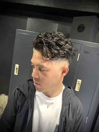 ショート メンズ メンズサロン【owl 心斎橋】難波/アメ村のヘアスタイル