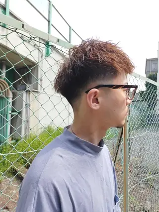 ショート メンズ HIRO銀座仙台店所属・山並 つばさのヘアスタイル
