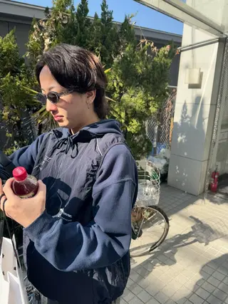 ショート パーマ ヘアアレンジ メンズ CHIC share salon所属・ちこ .のヘアスタイル