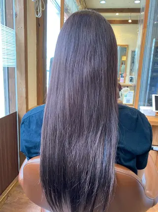 ロング カラー パーマ ヘアアレンジ メンズ キッズ ネイル マツエク・マツパ emu所属・🌈髪質改善・美髪矯 正・平野瀬乃🌈のヘアスタイル