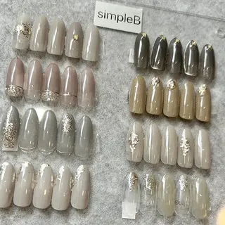 ネイル Ray. ちゅるん系ニュアンスのネイルデザイン