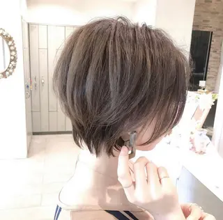 ショート カラー le. pidorgeのヘアスタイル