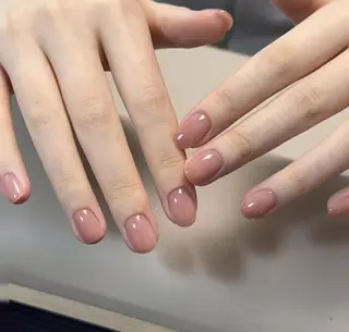 ネイル By moonネイル 🌷ワンホン/韓国風のネイルデザイン