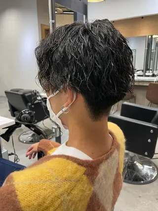 パーマ メンズ 福永速人 /メンズパーマのヘアスタイル