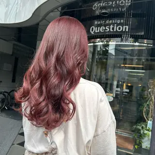 セミロング カラー 山崎 絵莉香のヘアスタイル