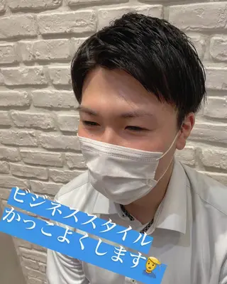 ショート メンズ カラー系/カット特化 🟠オオタキマサシのヘアスタイル