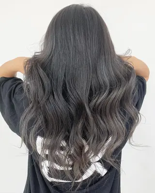 ロング カラー 🌸星名 萌々🌸 Recharme新保のヘアスタイル