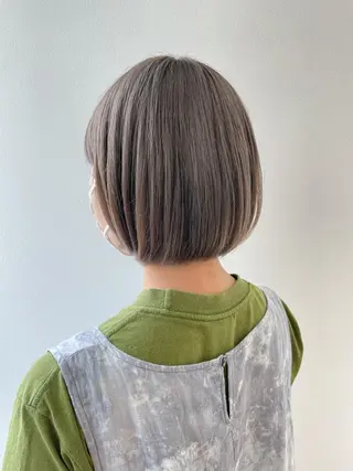 ミディアム カラー 福島成美/髪質改善 縮毛矯正/カラーのヘアスタイル