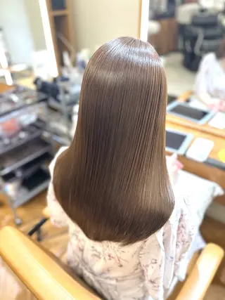 ロング elements所属・榎 菜摘のヘアスタイル