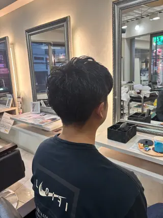 パーマ メンズ オダセイナ /石橋阪大前のヘアスタイル