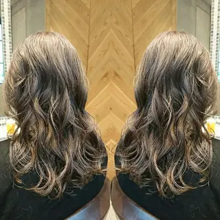 ミディアム カラー youres センター南所属・センター南 SEIJIのヘアスタイル