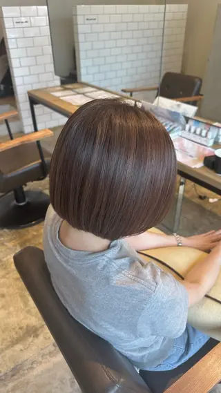 カラー 北川 ななのヘアスタイル