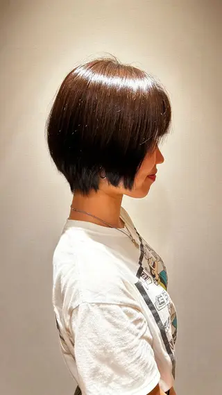 ショート U.hair 石川橋店所属・竹村 アカリのヘアスタイル