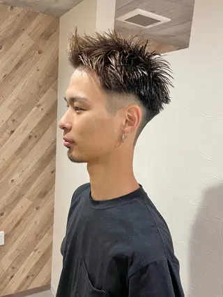 ショート メンズ grAt所属・森 真伊希のヘアスタイル