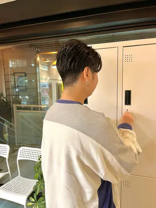 メンズ 【ボブ】縮毛矯正/ 船橋駅5分/鈴木杏美のヘアスタイル