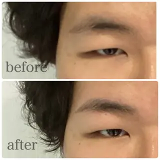 アイブロウ メンズ専用アイブロウサロンCREA所属・Fukunaga emiの眉毛・アイブロウイメージ