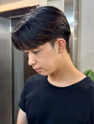 メンズ メンズの達人/センタ ーパート/根本 彩永のヘアスタイル