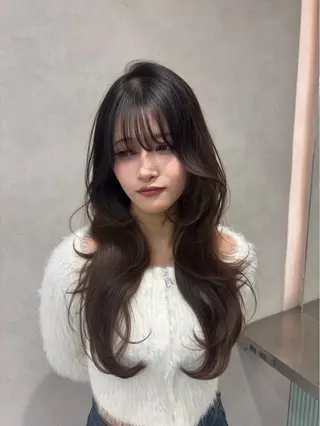 ロング Yuta✂︎ 韓国レイヤー🪽のヘアスタイル