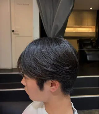 メンズ 縮毛矯正モデル/上村 コウスケのヘアスタイル