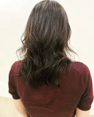 ミディアム カラー トータルビューティー K:R鶴川のヘアスタイル