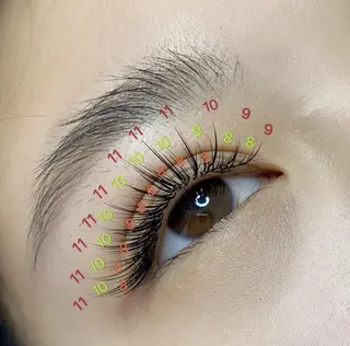 マツエク・マツパ Cute B e au t yのマツエク・マツパデザイン