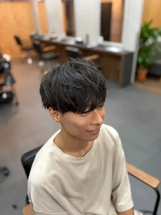 ショート メンズ メンズサロン Aso bee 桑原 剛志のヘアスタイル