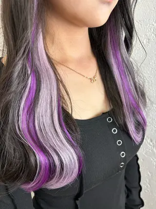 ロング ️❤️透明感カラー Yūka❤️のヘアスタイル