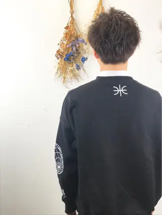 パーマ メンズ メンズサロン　アソビ元町店所属・メンズサロン アソビ元町のヘアスタイル