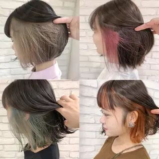ショート カラー HAUS 片山みほのヘアスタイル