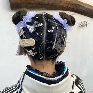 ヘアアレンジ ZAZA KANNA🌺のヘアスタイル