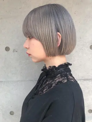 ショート nessヤマサキ リュウタのヘアスタイル