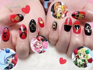 ネイル まるみ ♡のネイルデザイン