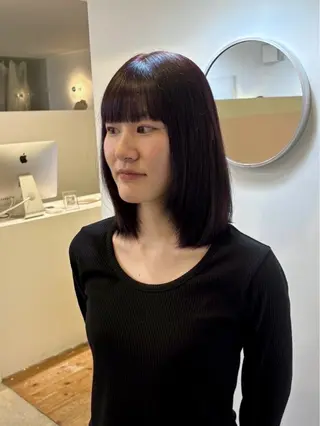 カラー YARD.所属・渡邊 こころのヘアスタイル