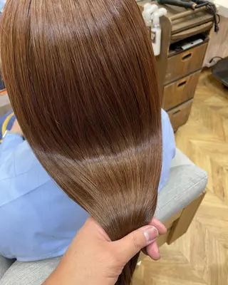 カラー パーマ ヘアアレンジ メンズ キッズ ネイル マツエク・マツパ Saffyハリウッド トリートメント◎のヘアスタイル