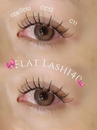 マツエク・マツパ 束感韓国アイドル🎀 まつ毛YUA🍒のマツエク・マツパデザイン