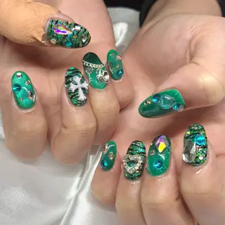 ネイル Nail ヌシん家 AKANEのネイルデザイン